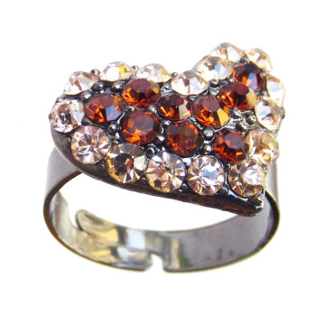 Bague TRÉSOR marron