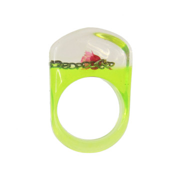 Bague INCRUSTATION verte