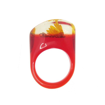Bague INCRUSTATION rouge