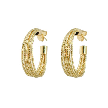 Boucles d'oreilles AGATHA - petit modèle