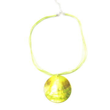 Collier PAPAYA vert