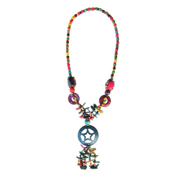 Collier ALIOPI bleu