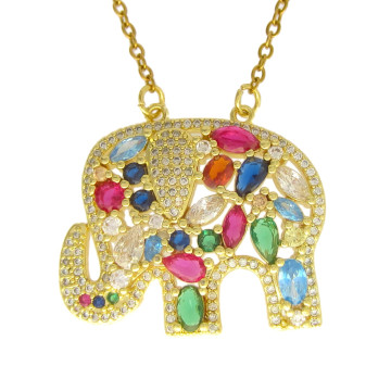 Collier plaqué or LE ROI DE LA FORÊT