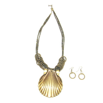 Collier et boucles d'oreilles CONSUELA