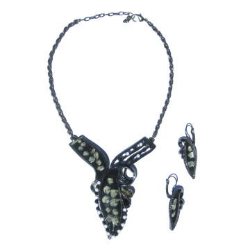 Collier et boucles d'oreilles  CLÉOPATRE