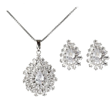 Collier et boucles d'oreilles IMPÉRATRICE
